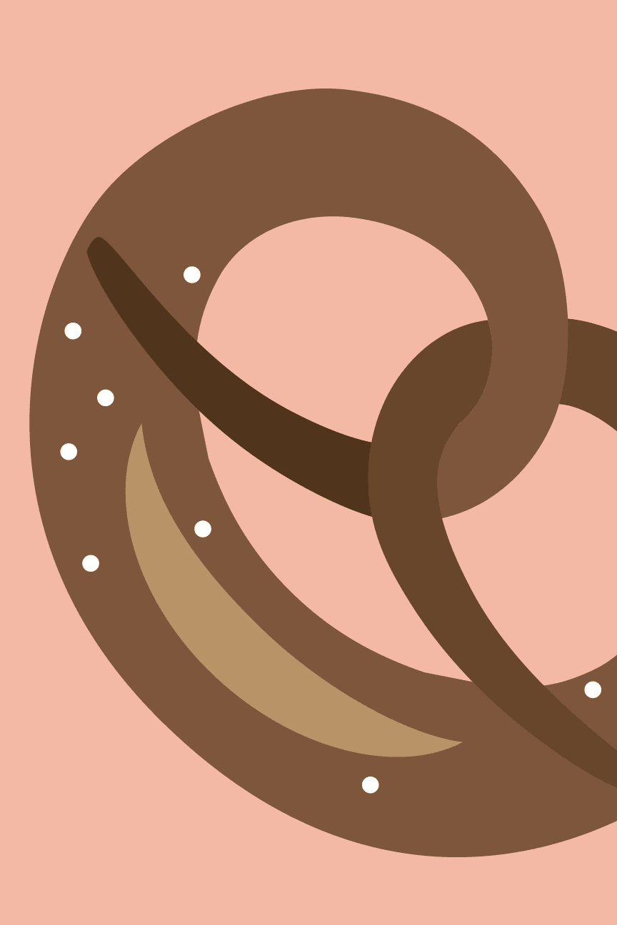 Giant pretzel